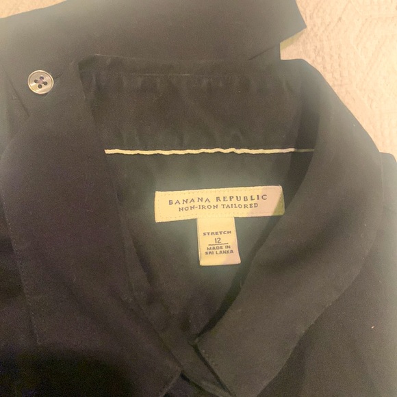 Black long sleeve button down. - Picture 1 of 3